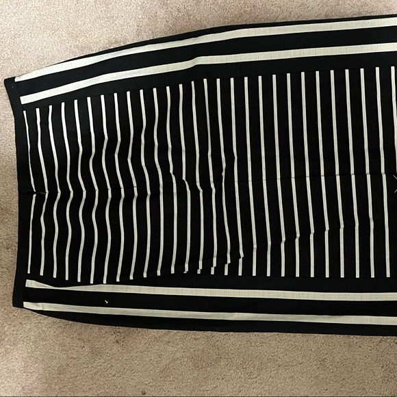 J Crew Striped Pencil Skirt - Picture 3 of 5